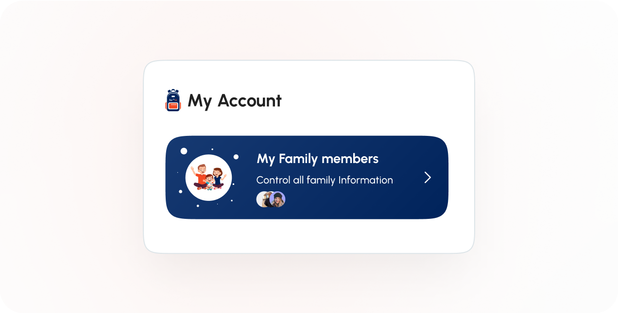 Manage  Family Members 